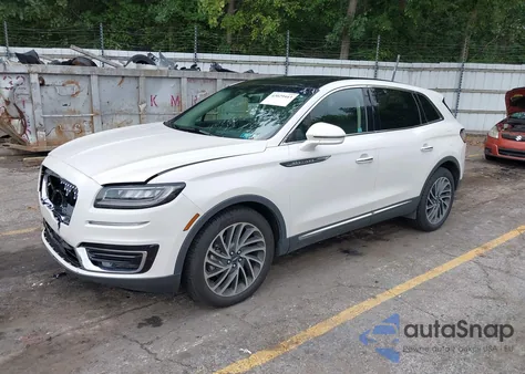 2019 Lincoln Nautilus Reserve из США, поврежденный, VIN 2LMPJ8L96KBL52957